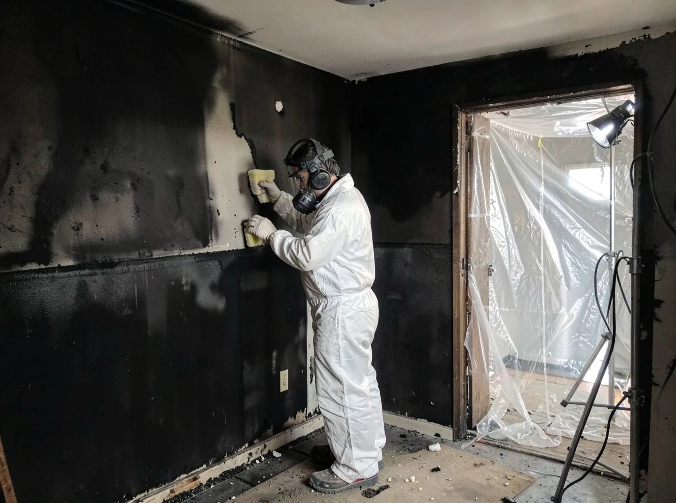 Fire Damage Restoration company in University Center, MI